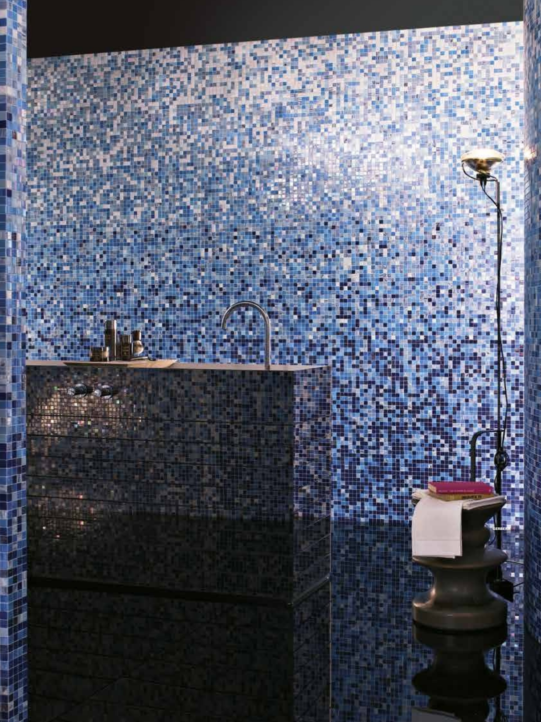Bisazza Mozaïek blauw