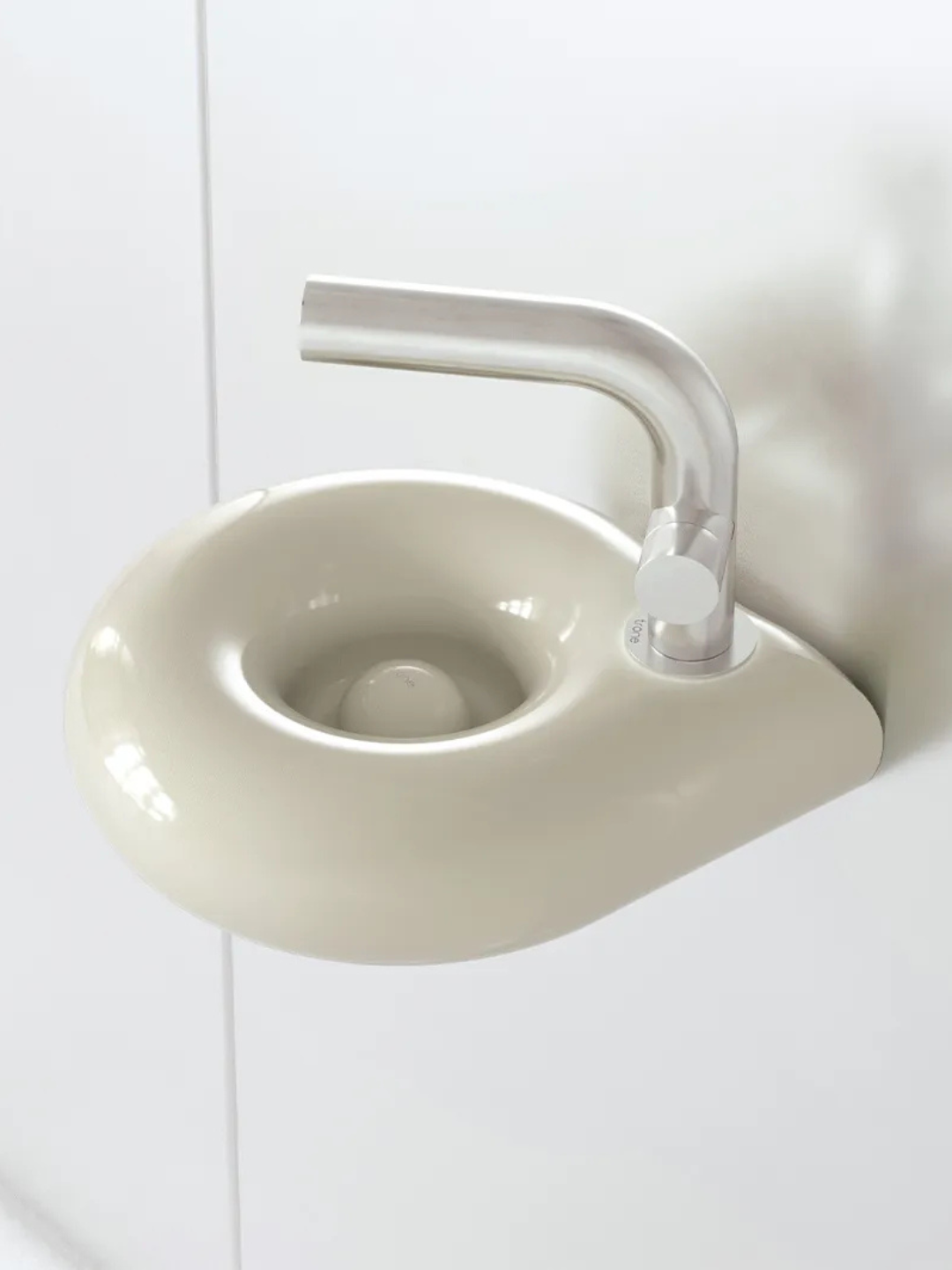 Trone Orbe ronde waskom keramiek