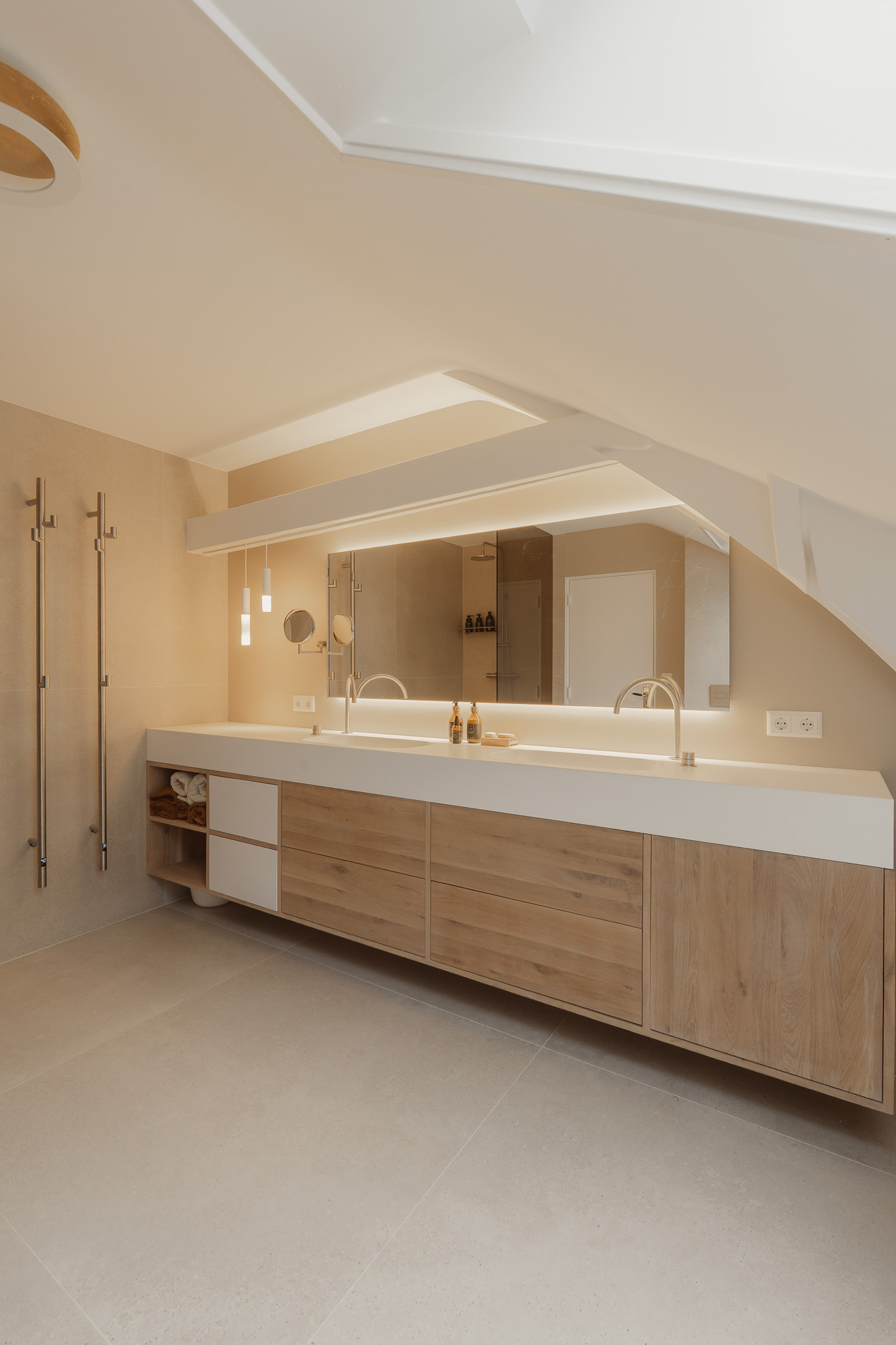 wastafel badkamer project Wageningen