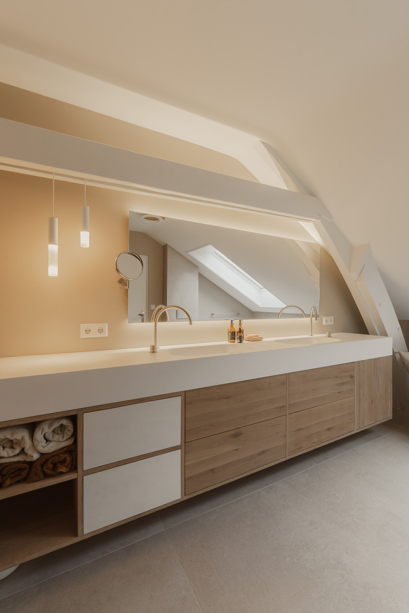 wastafel badkamer project Wageningen