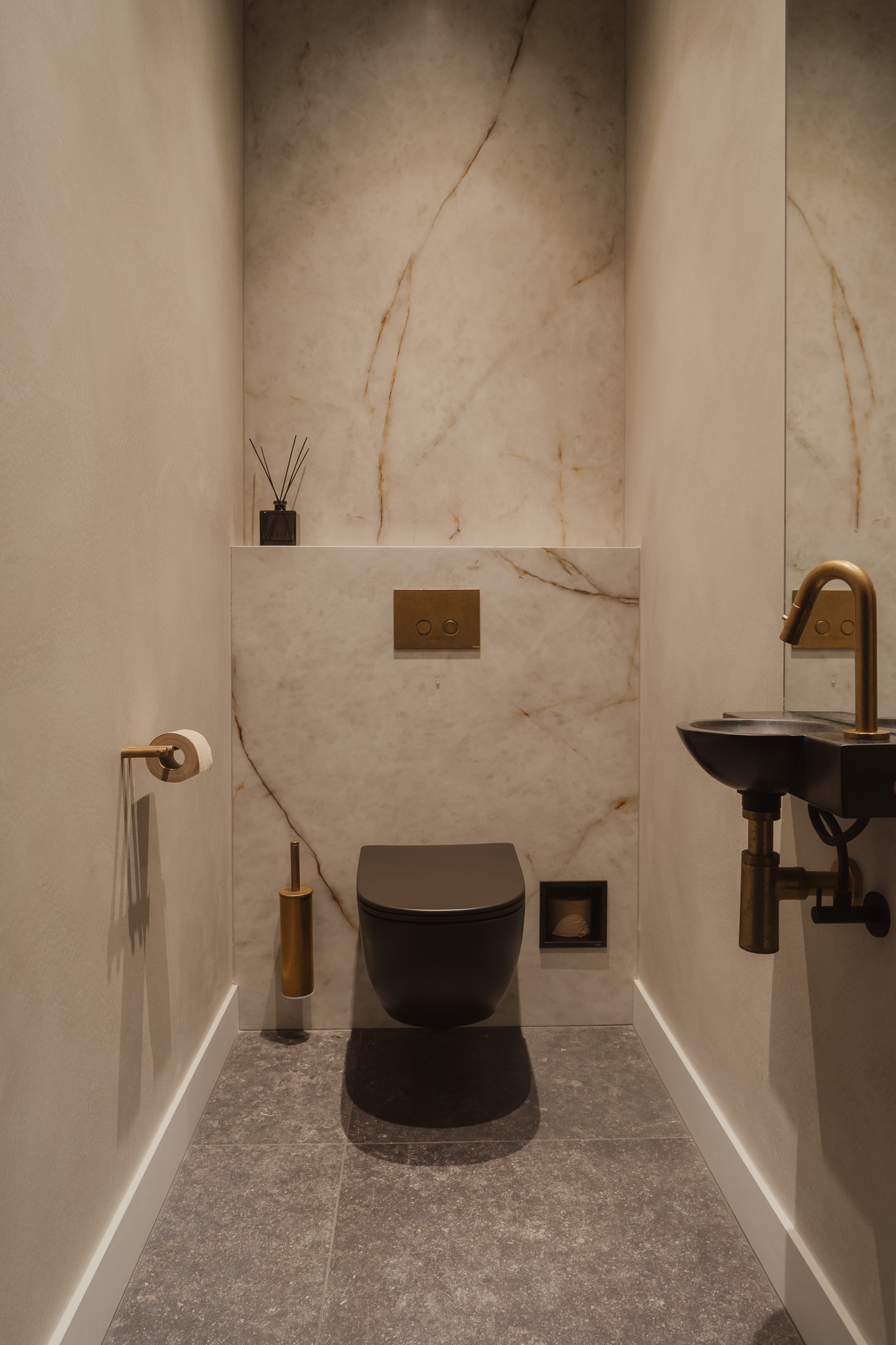 NIC Design wandcloset in antraciet