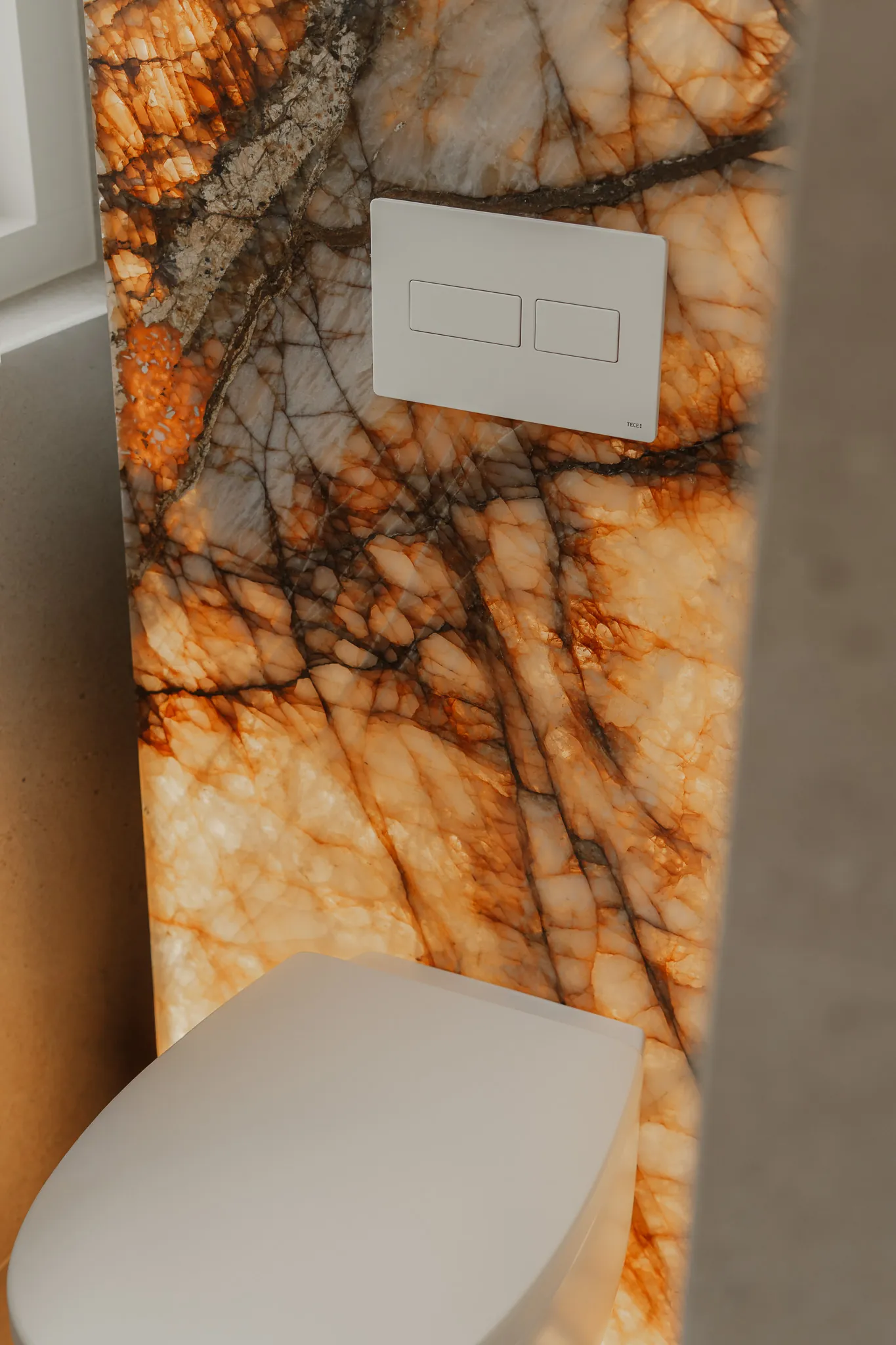 Natuursteen badkamer