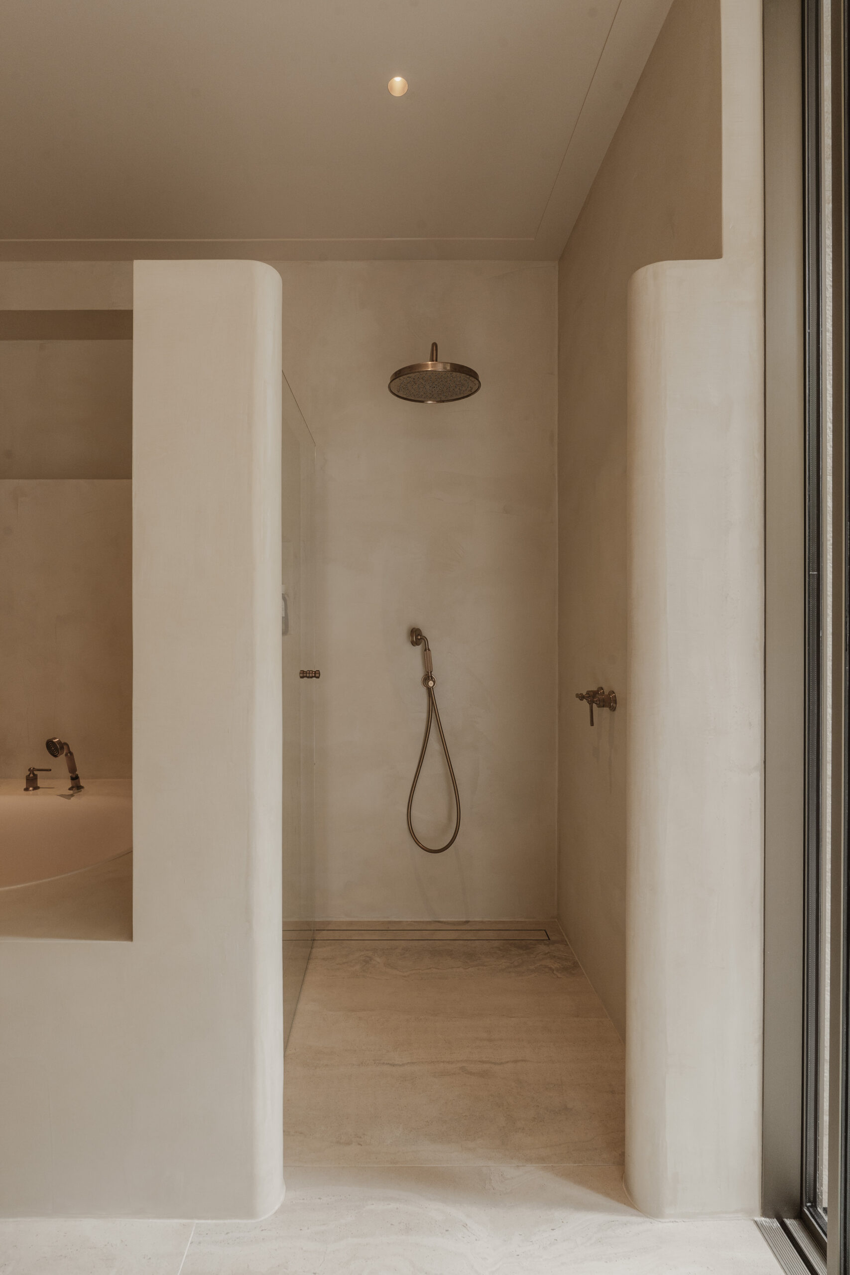 Gessi Venti20 doucheopstelling Warm Bronze PVD