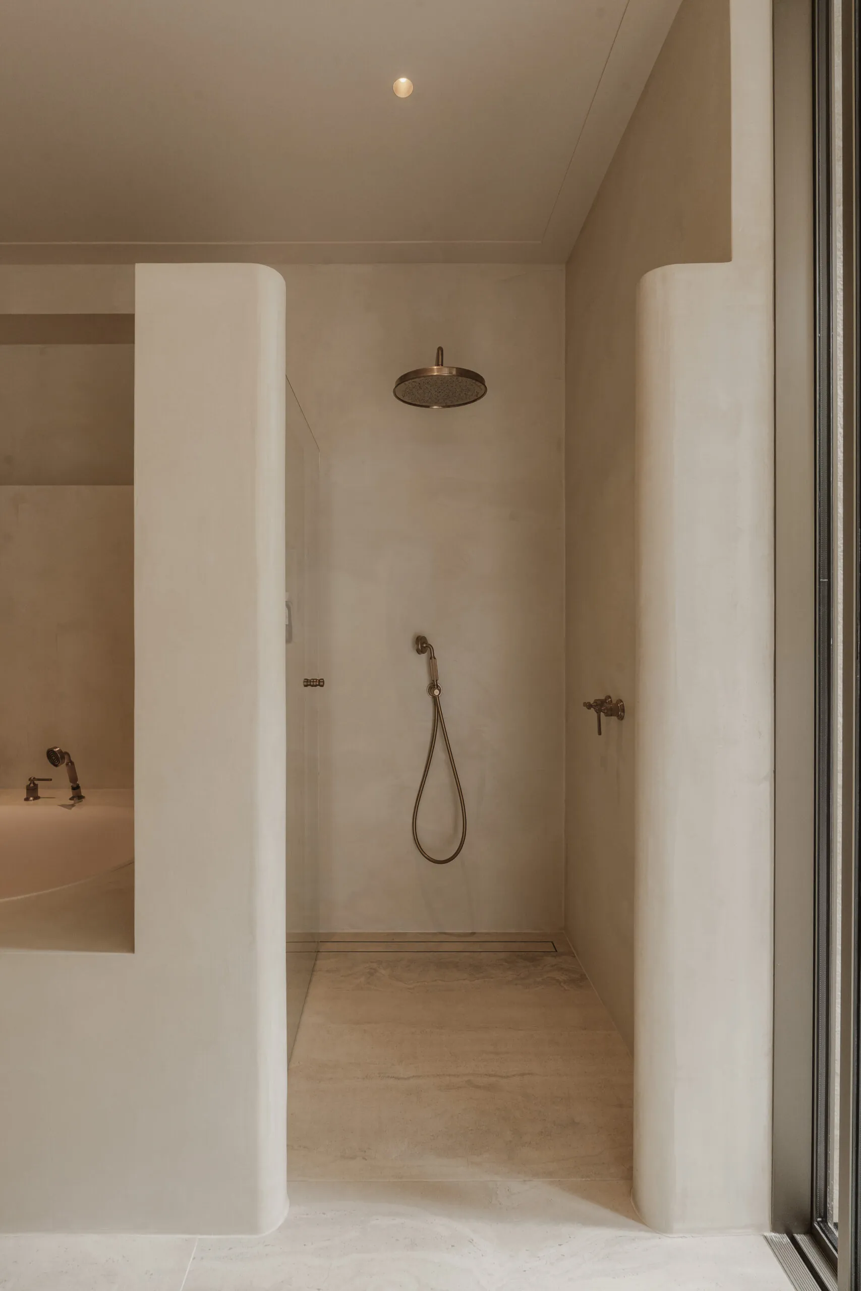 Gessi Venti20 doucheopstelling Warm Bronze PVD