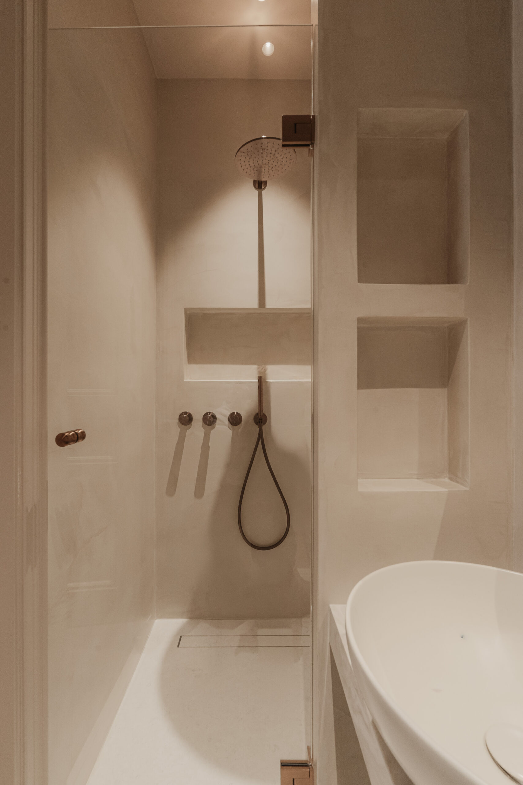 douche rose PVD Amsterdam