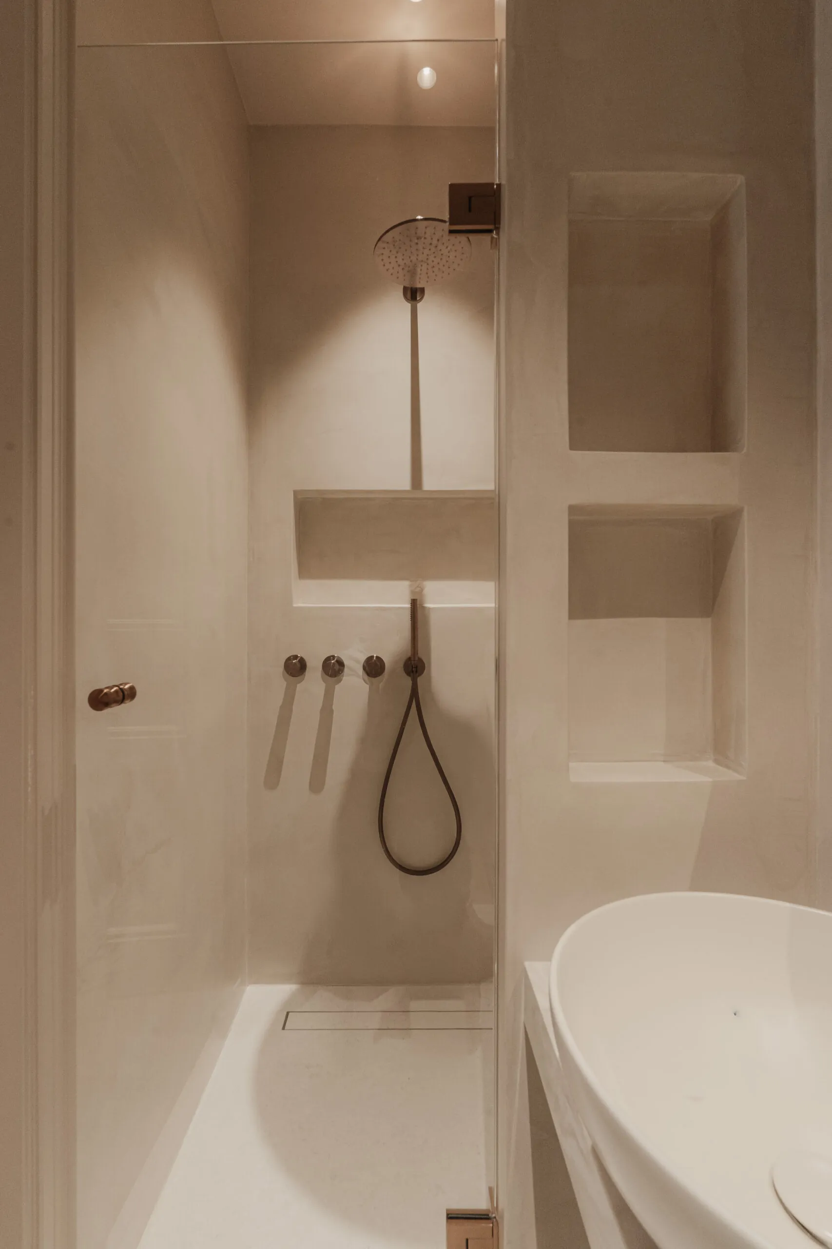 douche rose PVD Amsterdam