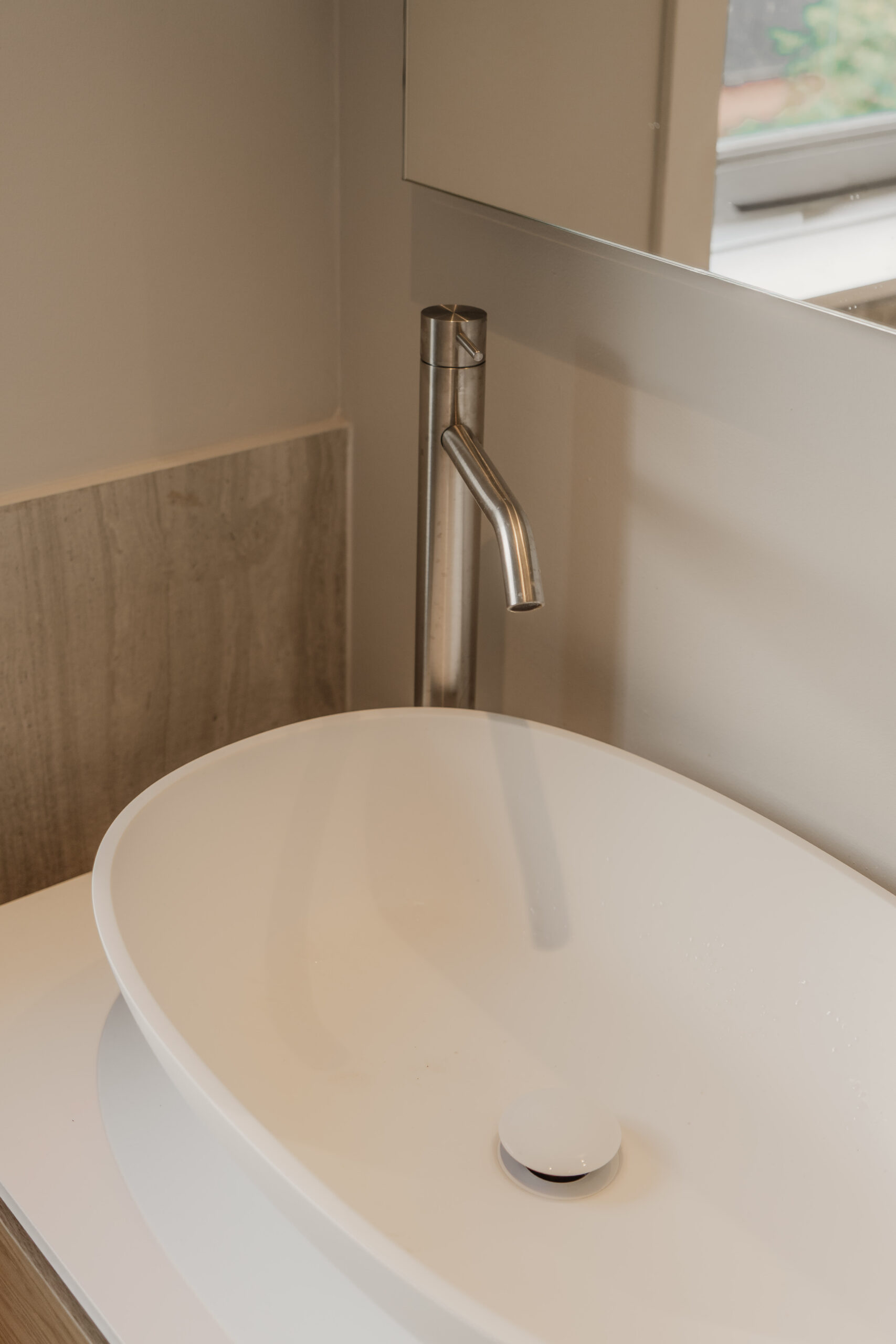 wastafelopstelling project Rotterdam