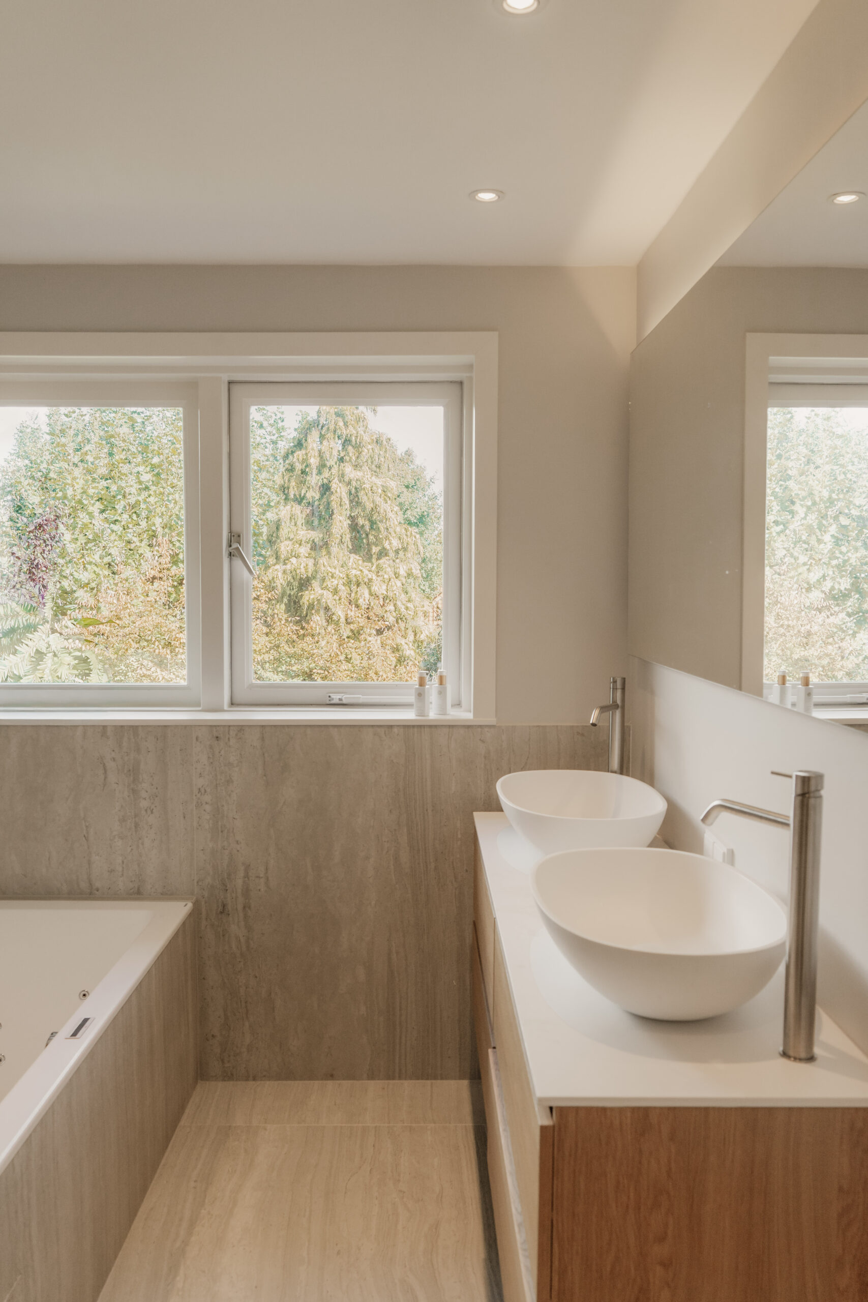 wastafelopstelling project Rotterdam