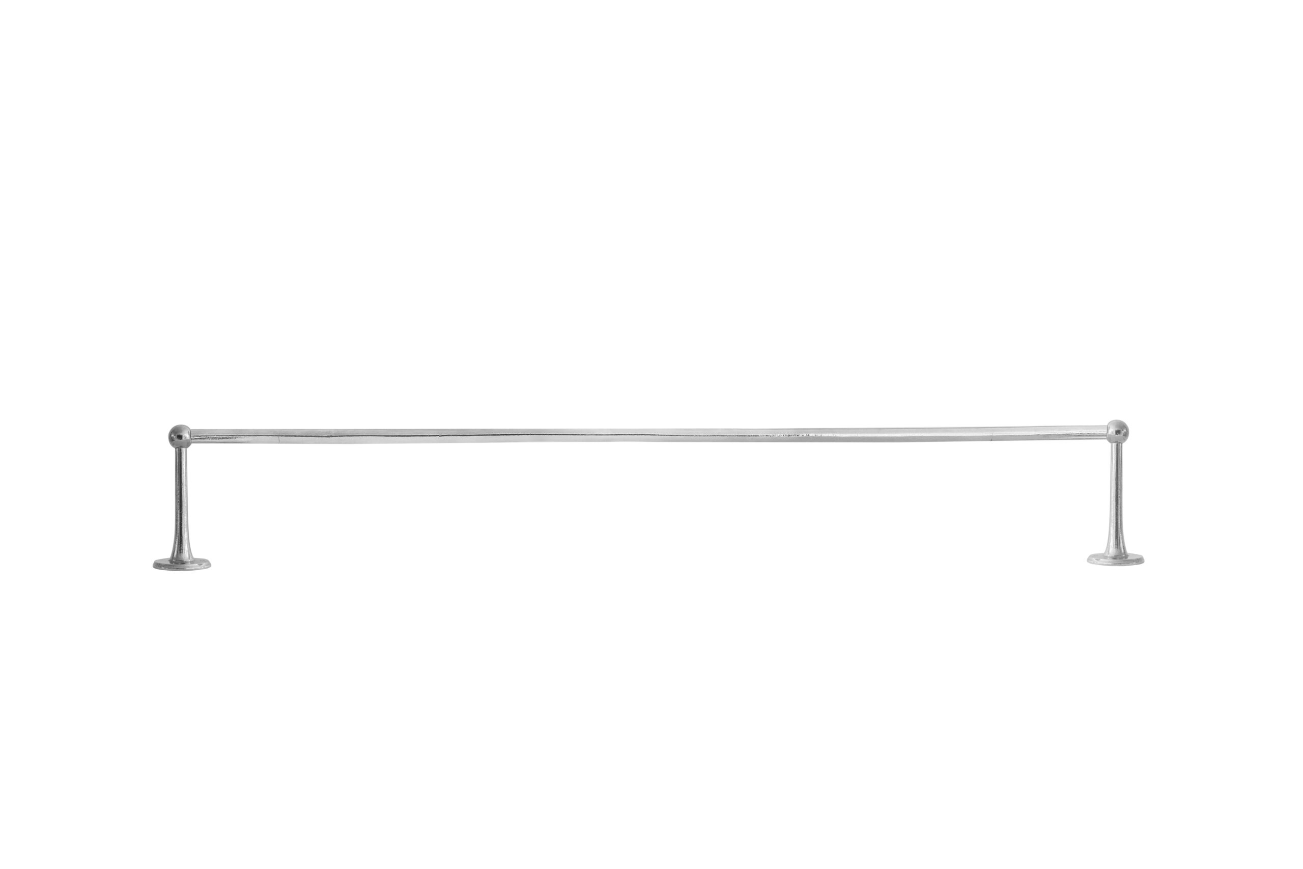 Stuk Houder + 2 Lange Eindsteunen Wit Brons (Wb) 1000Mm