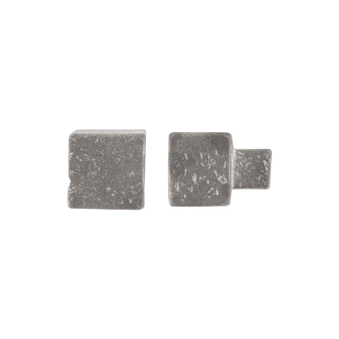Meubelknop PQ-25 Ruw Metaal – Dauby (25 mm)