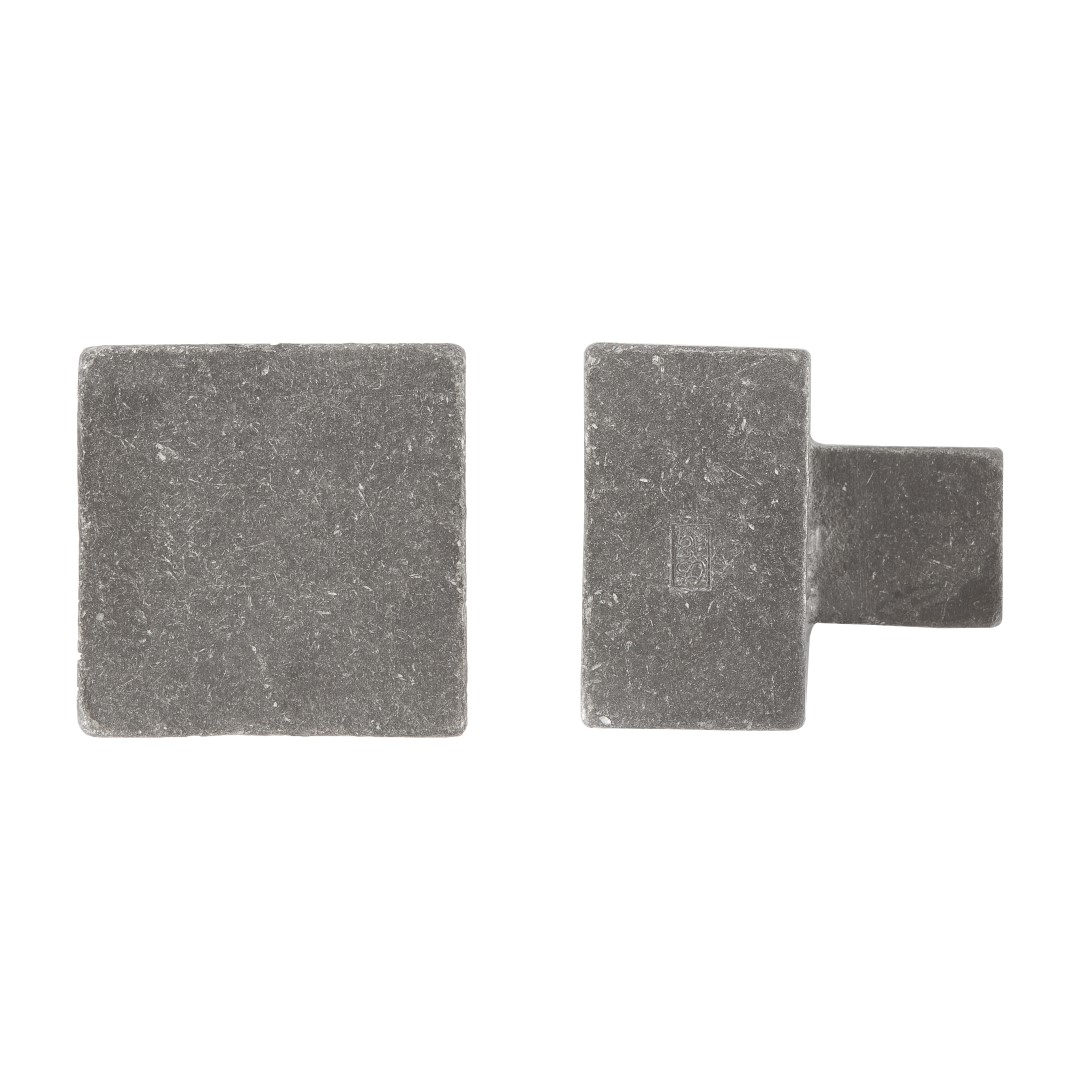 Meubelknop PQ-45 Ruw Metaal – Dauby (45 mm)