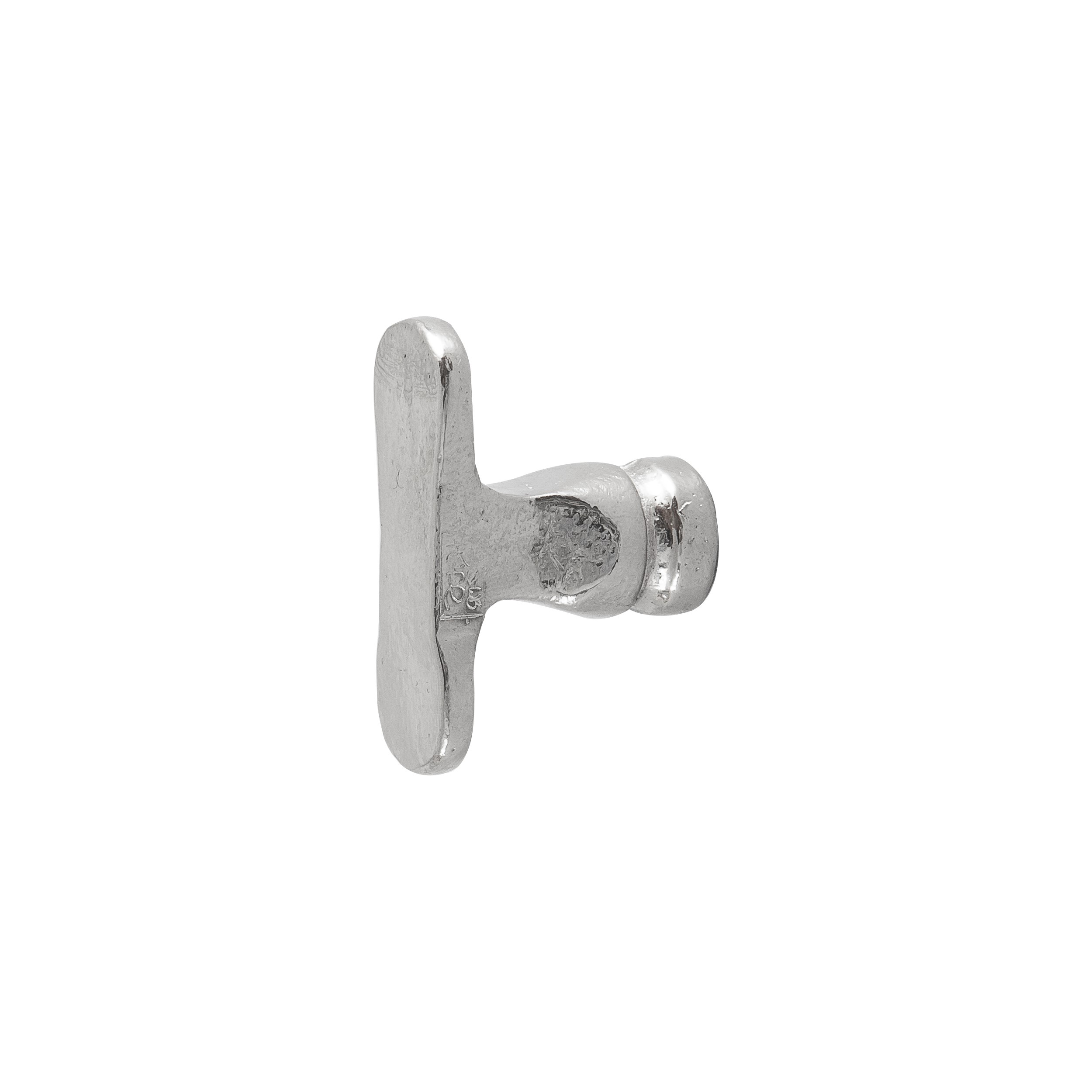 Meubelknop PBU-37 Wit Brons – Dauby (37mm)