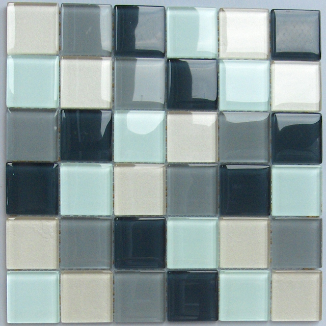 Zilver / Grijs mix Ca. 30 x 30 cm per m2