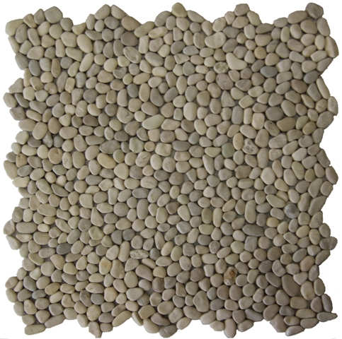 Mini Pebbles "Ivory" Ca. 30 x 30 cm per m2