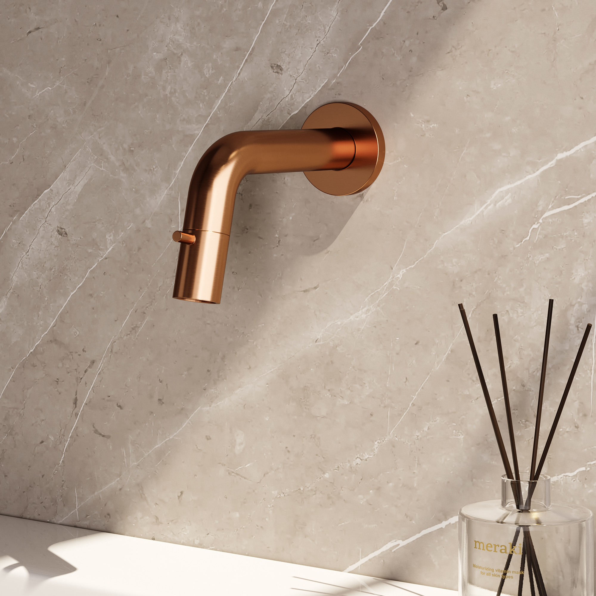 Edition inbouw fonteinkraan Brauer