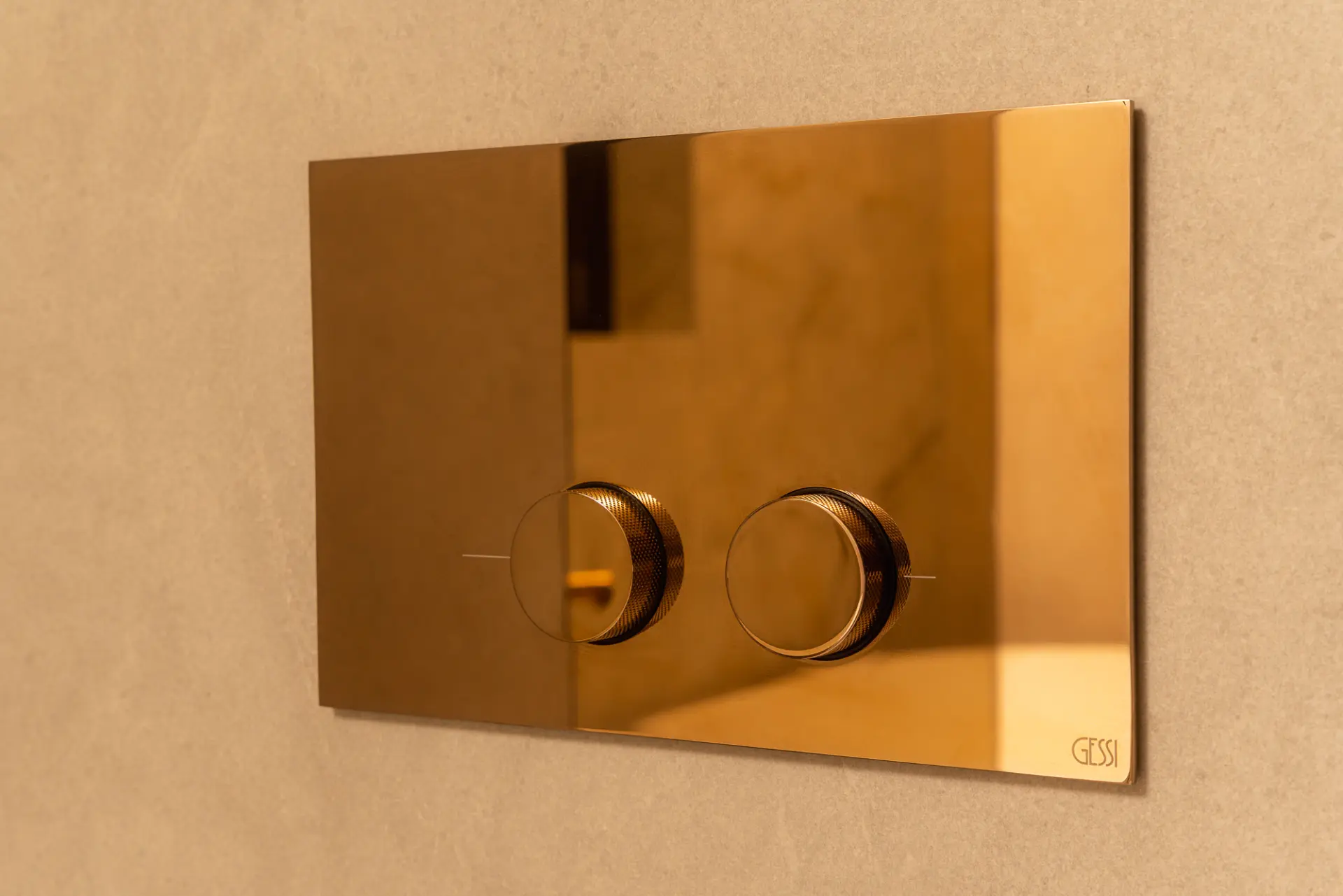 GESSI Anello Diamantato bedieningspaneel toilet