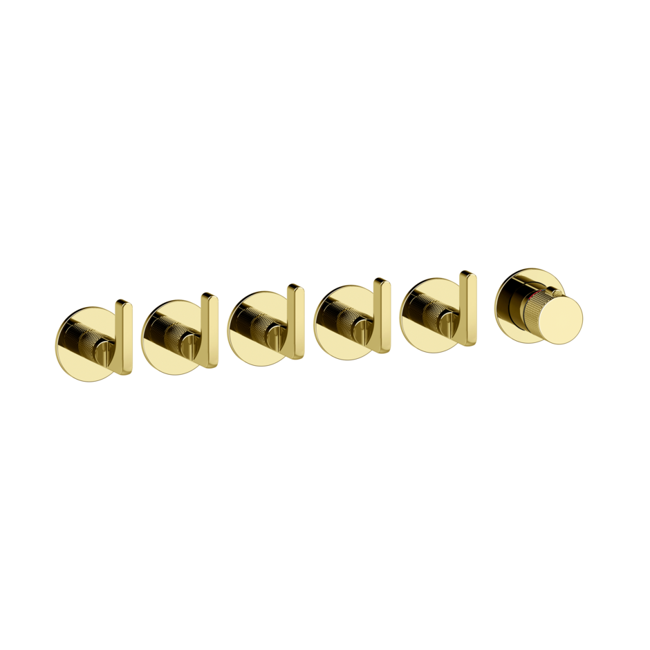 GESSI Inciso shower 5-weg wandmengkraan