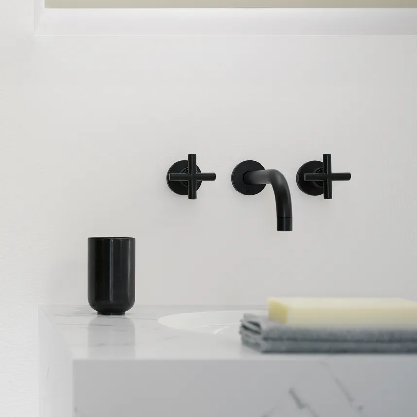 Dornbracht Tara 3-gats wandmengkraan