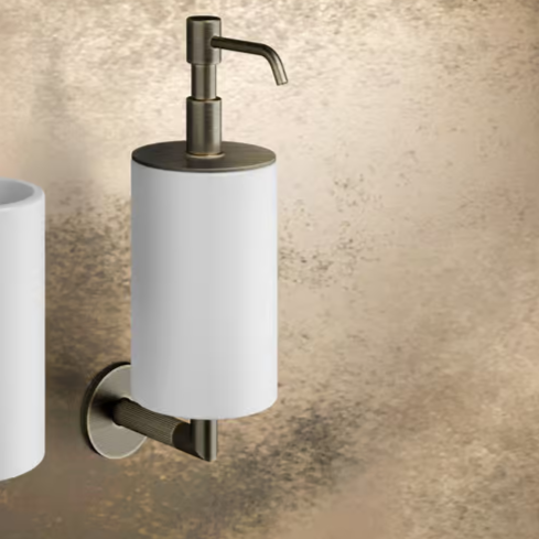 GESSI Ingranaggio wanddispenser met houder