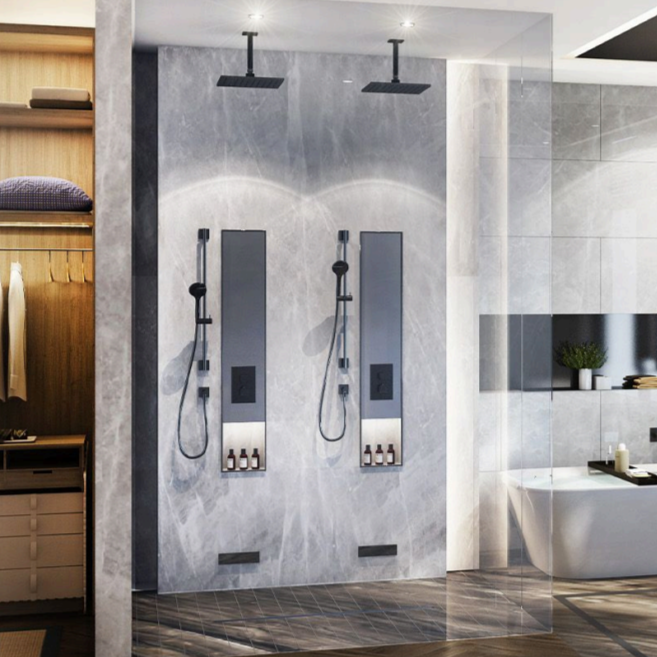 GESSI Rilievo inbouw doucheset