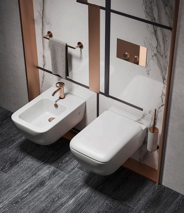 GESSI Anello Keramische wandtoilet