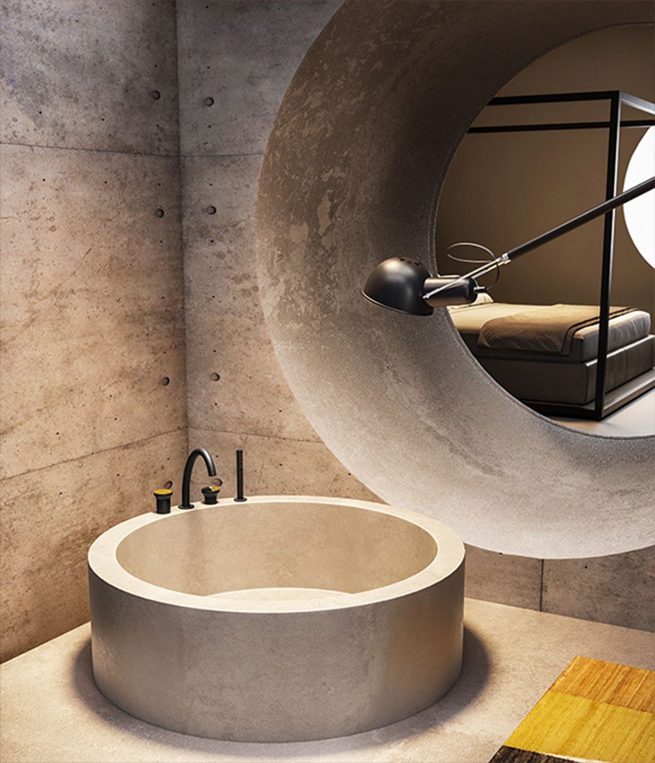 GESSI Origini 4-gats badrandcombinatie
