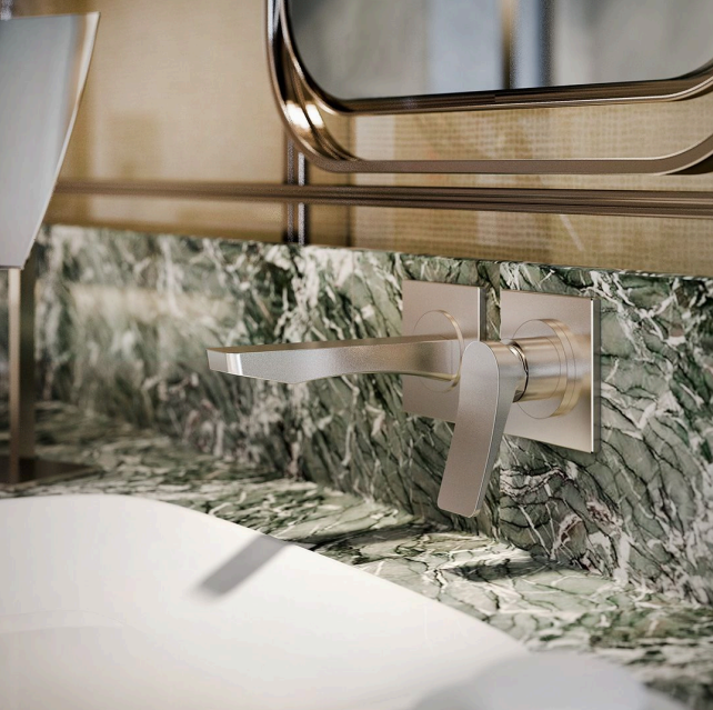 GESSI Rilievo wandmengkraan