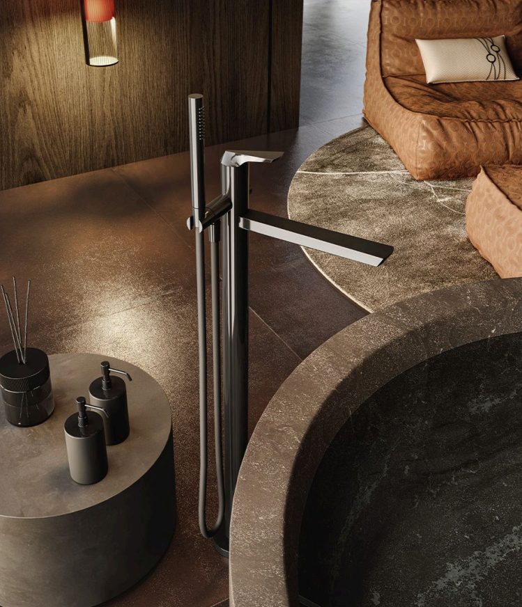 GESSI Ventaglio vrijstaande badkraan