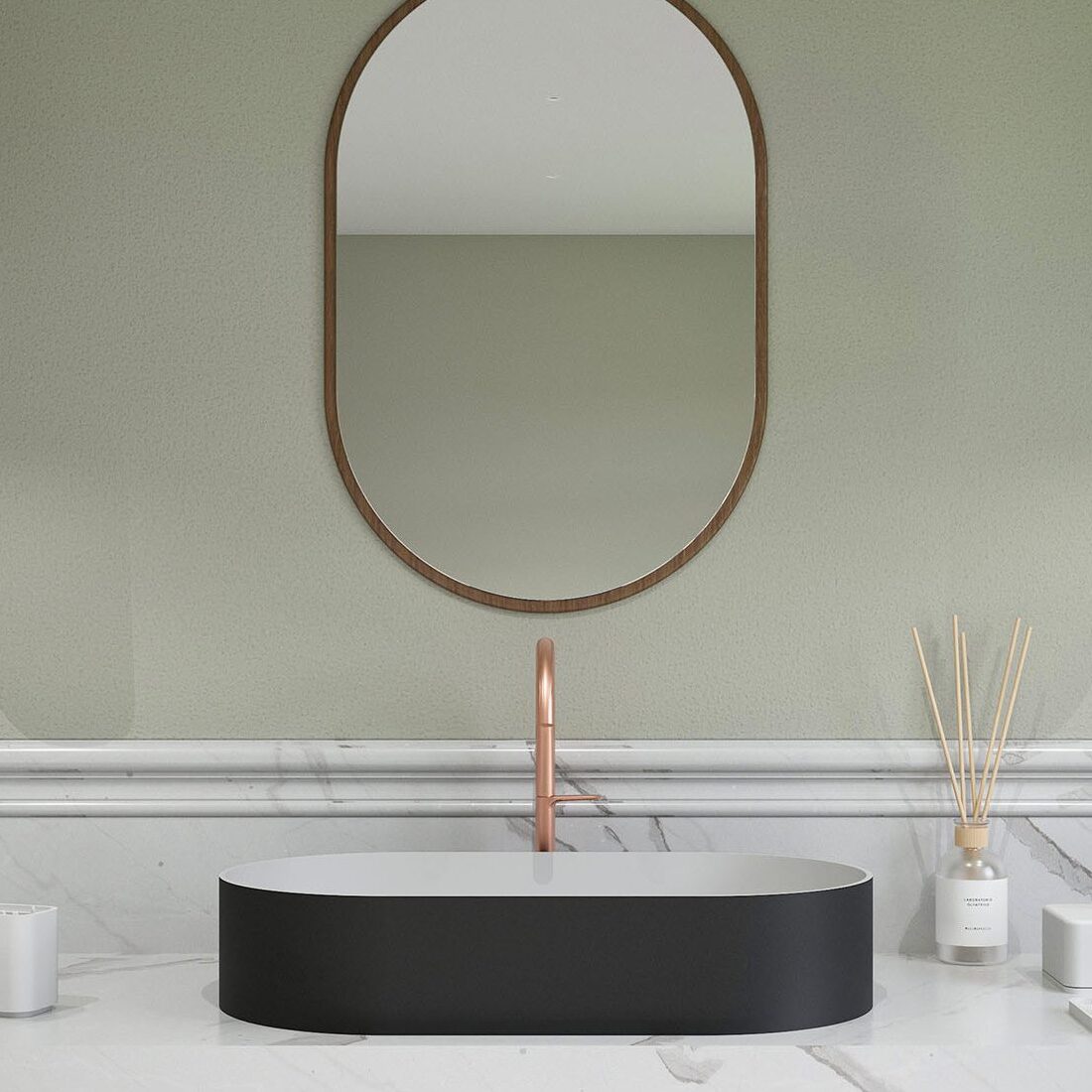 Ideavit Solidthin 60 Vrijstaande waskom