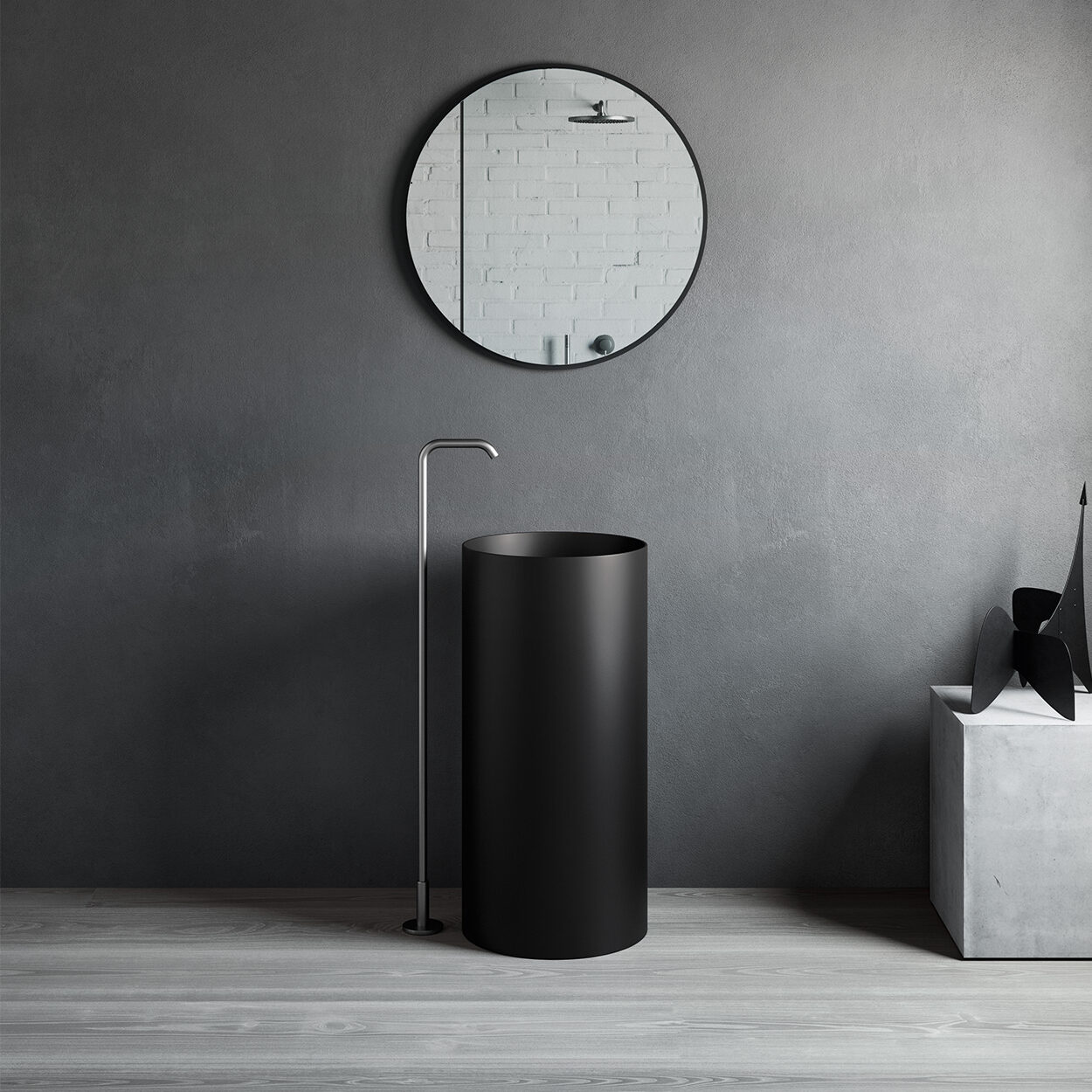 REXA Unico Rotondo wastafel