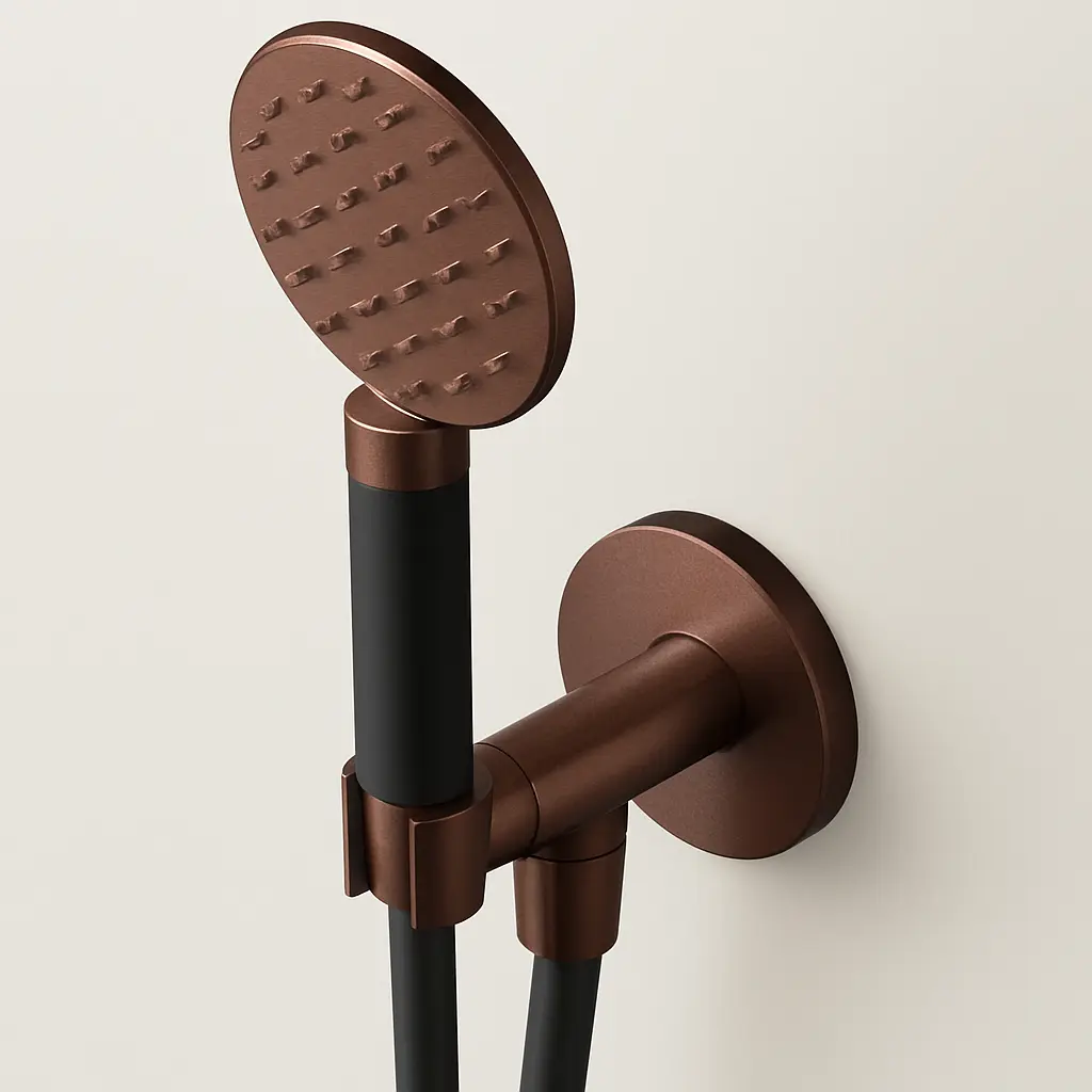 Hotbath Cobber M442 ronde handdouche met wandsteun