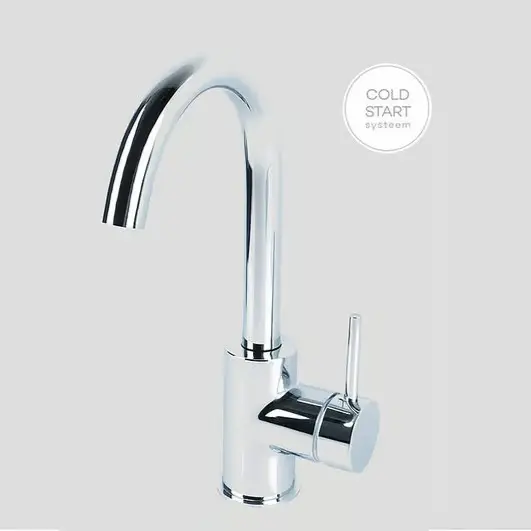 Lagoo Garda wastafelmengkraan met hoge draaibare uitloop