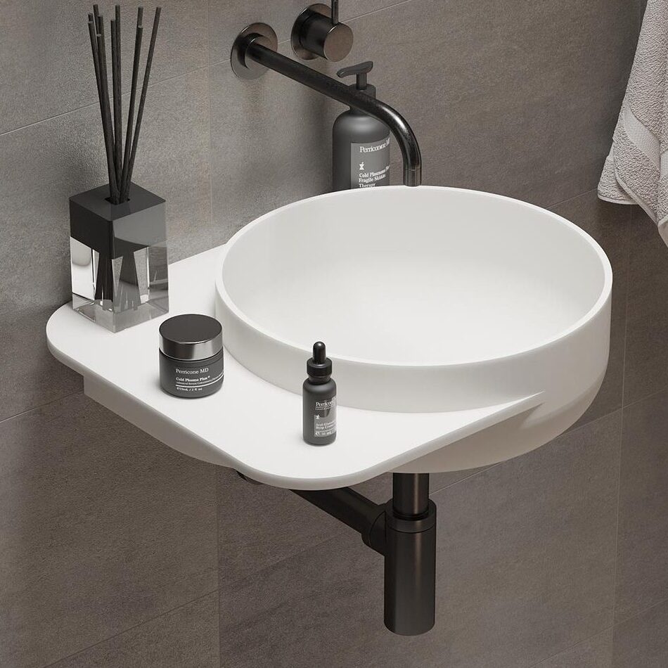 Ideavit Soliddual 2.0 Mat Wit Wastafel