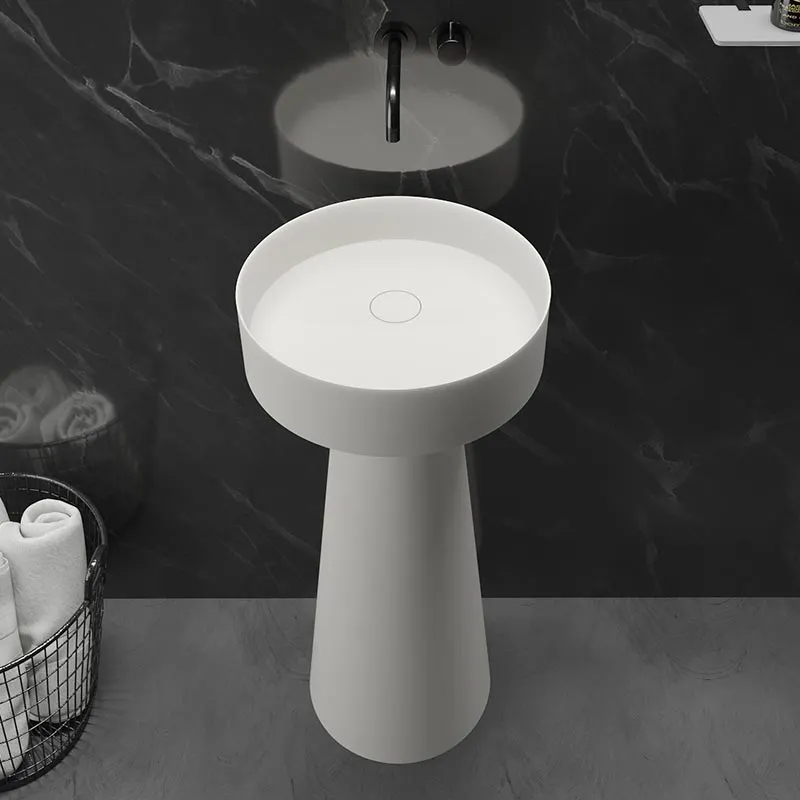 Ideavit Solidfloat Mat wit Vrijstaande Wastafel