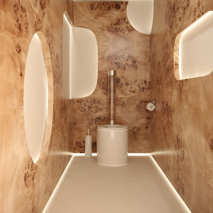 Trone Icone Creme Staandtoilet