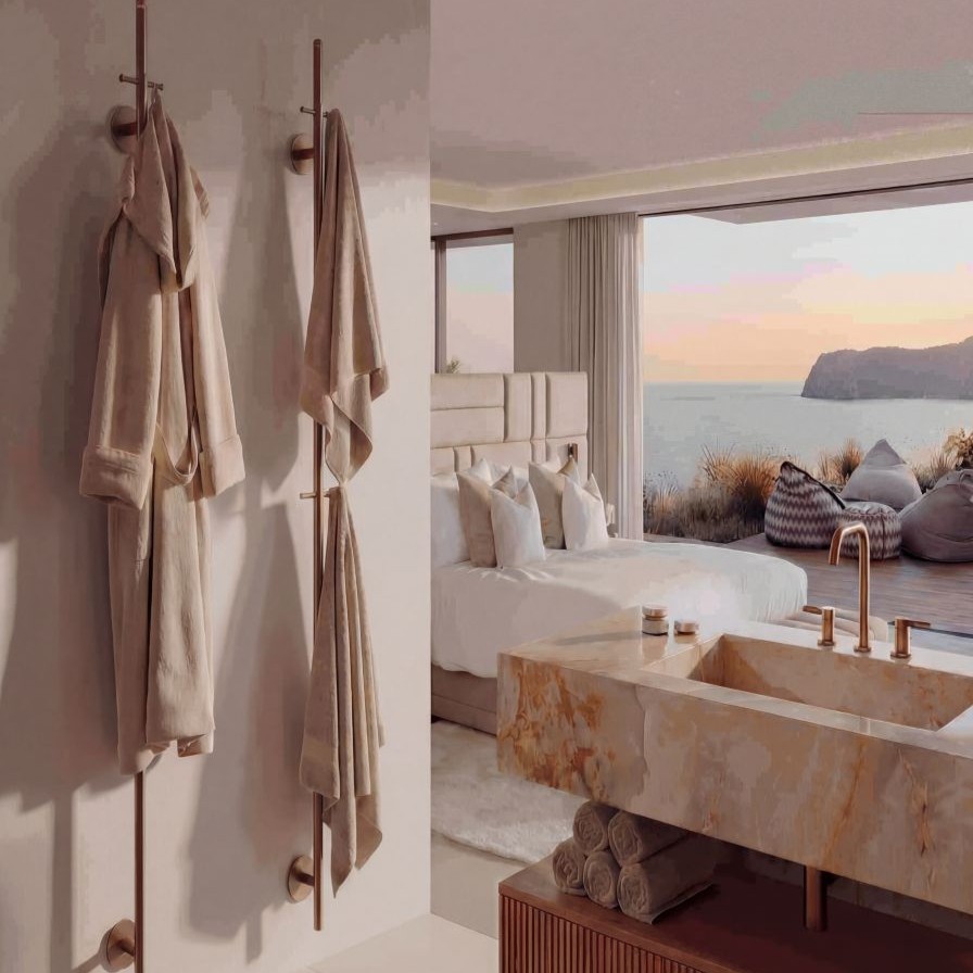 DRY Kopenhagen elektrische handdoekwarmer