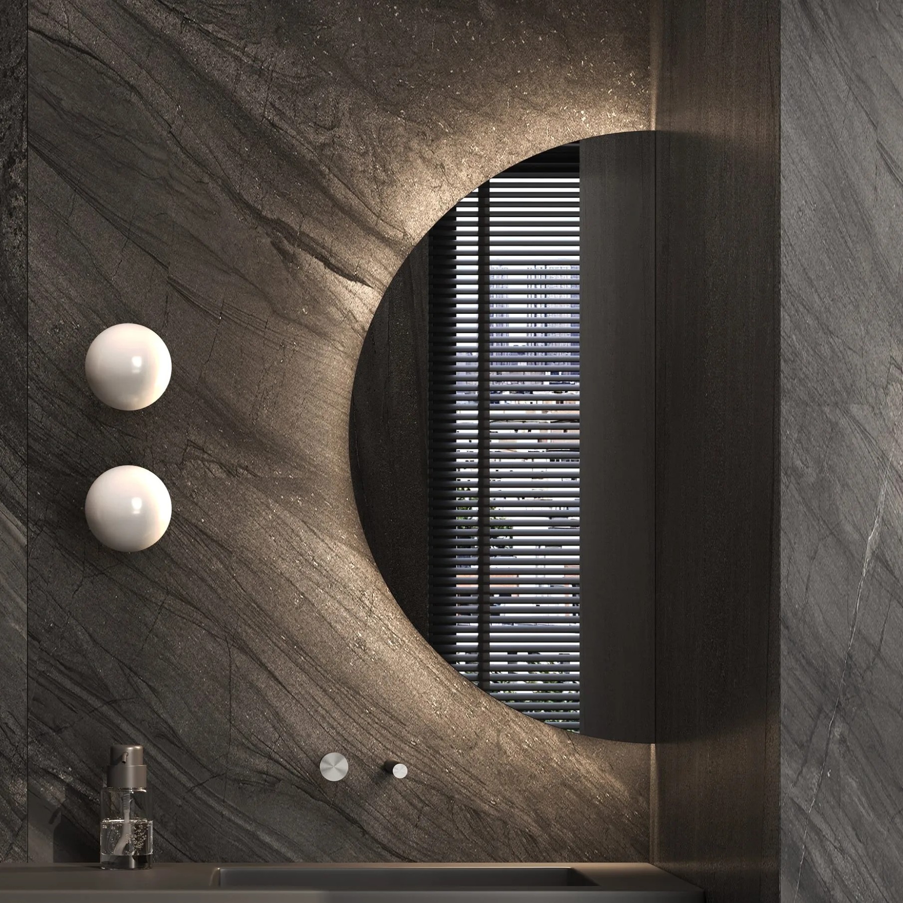 Martens Design SUN toiletspiegel