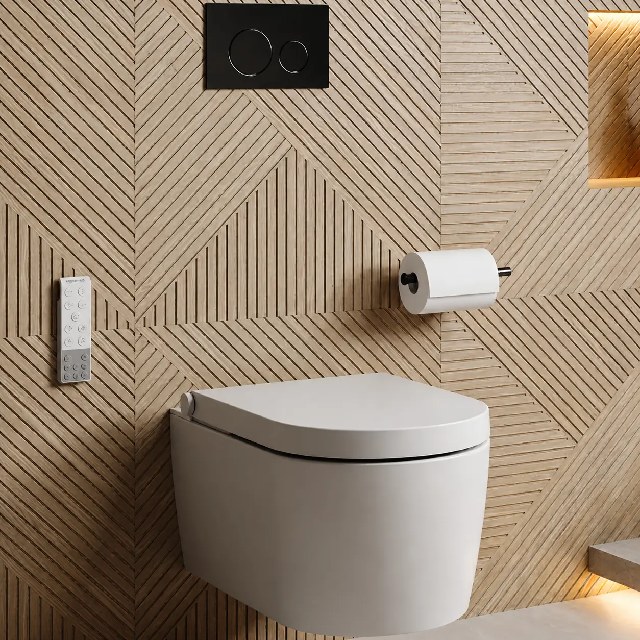Rapotec RapoWash Bold Douche-WC Wit
