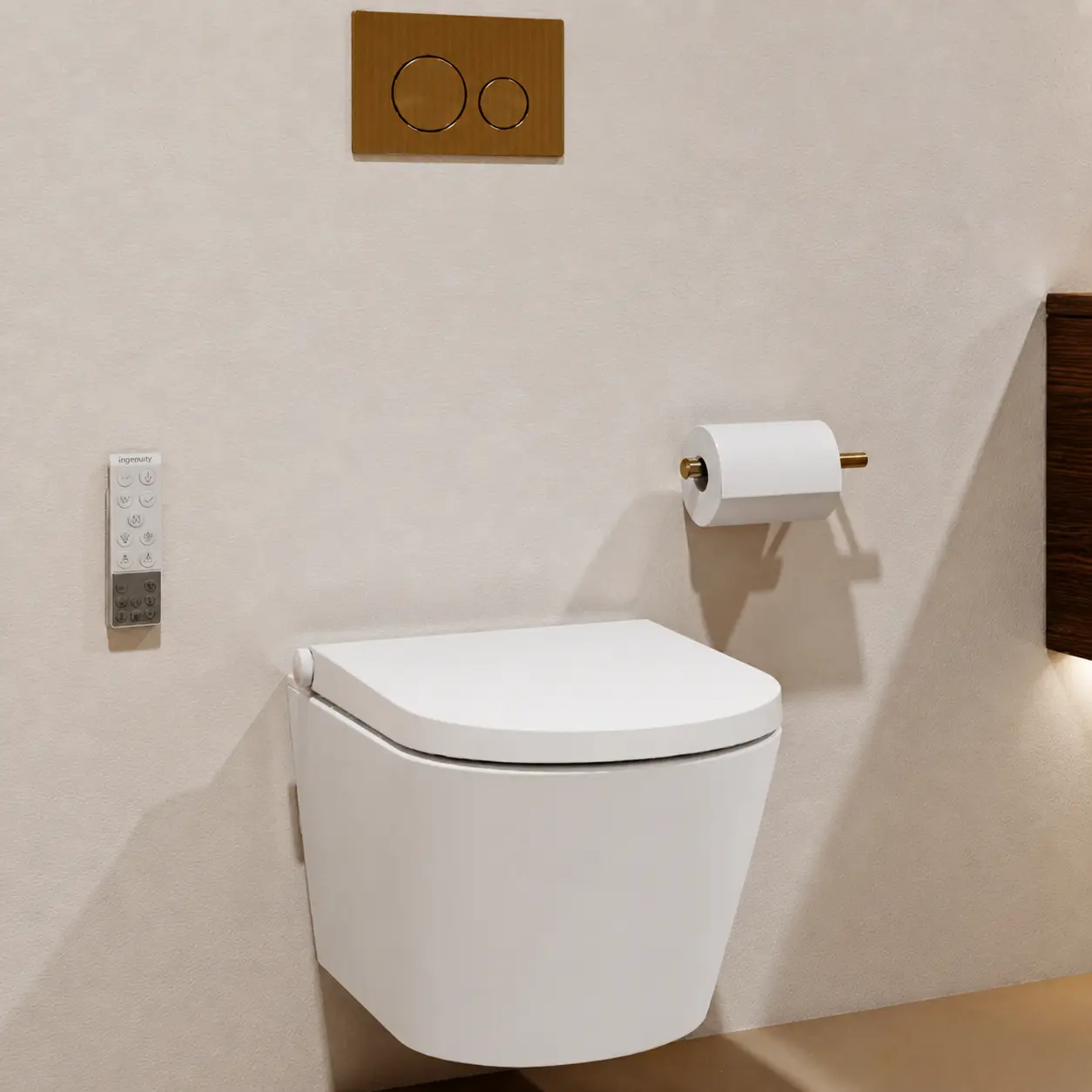 Rapotec RapoWash Luxe 2.0 Douche-WC Wit