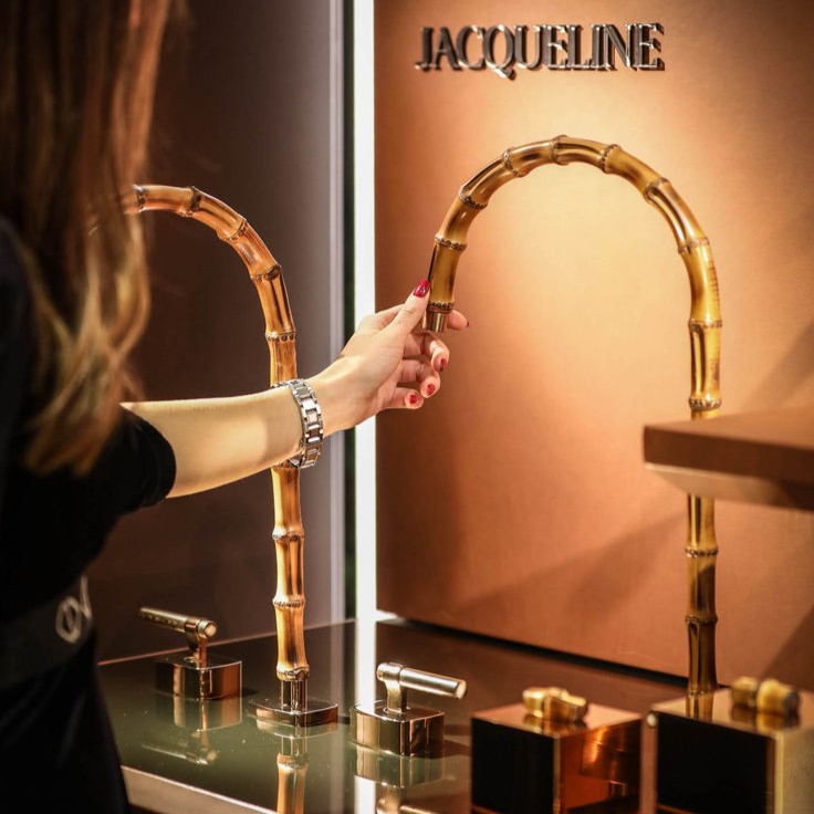 GESSI Jacqueline 3-gats opbouw wastafelmengkraan