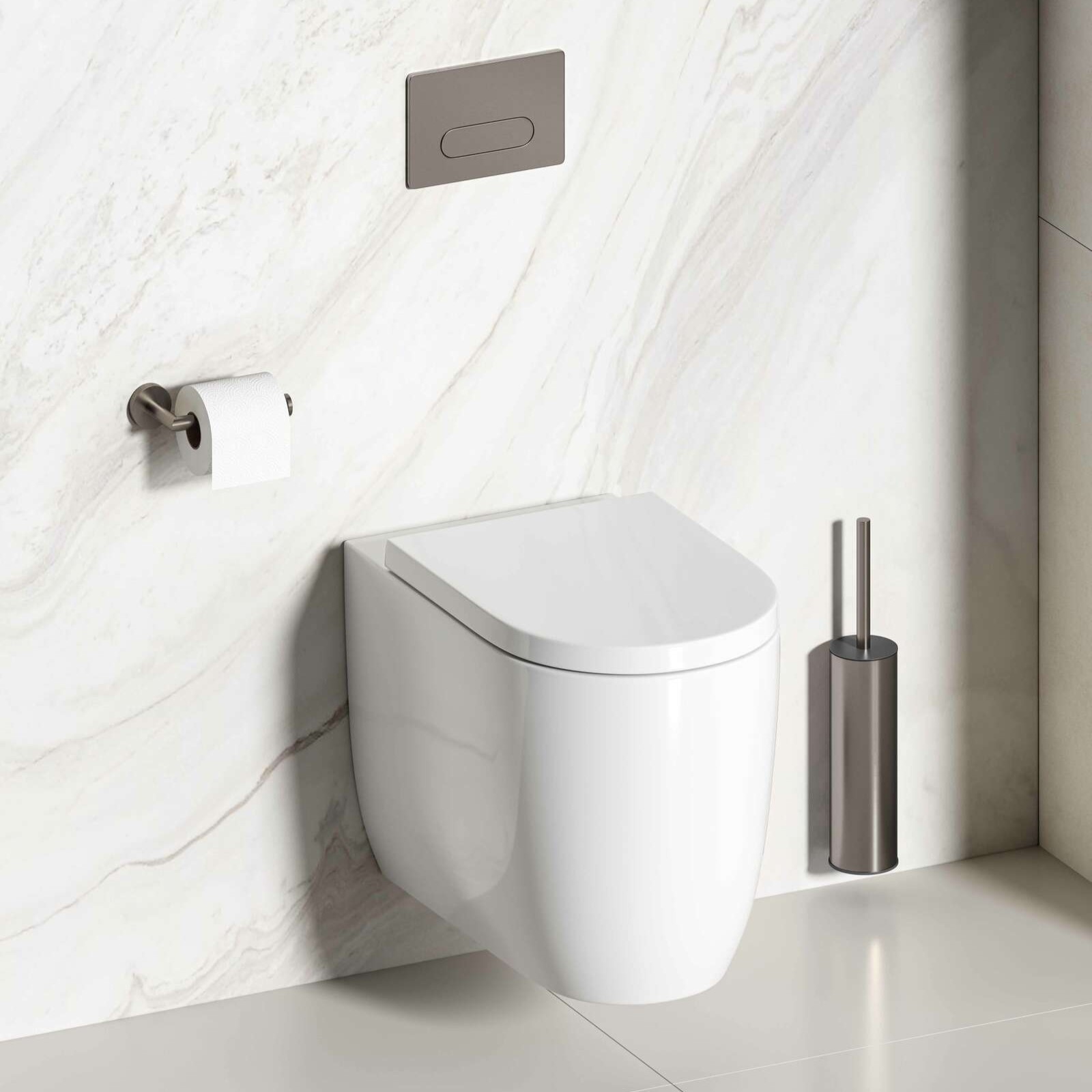 Luca Sanitair Toiletrolhouder